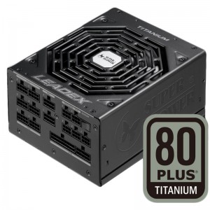 Super Flower Leadex 1600W 80 Plus Titanium, 94+ efficiency, Full Cable Management, black, 5y warranty