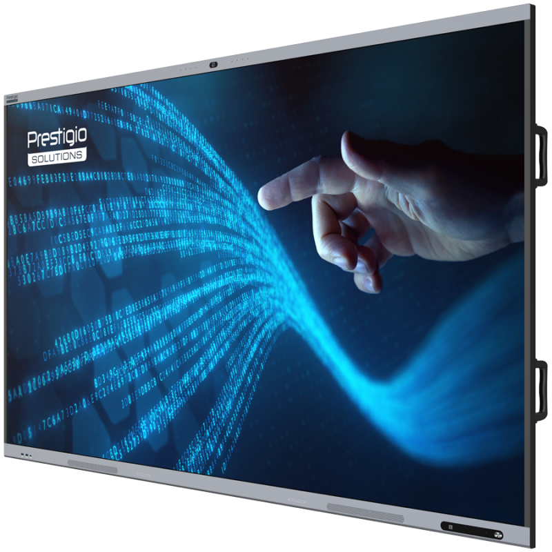 PRESTIGIO SOLUTIONS Multiboard 75'' Light+ Gen 2, Android 13, Google EDLA, AI Camera, 16/128GB