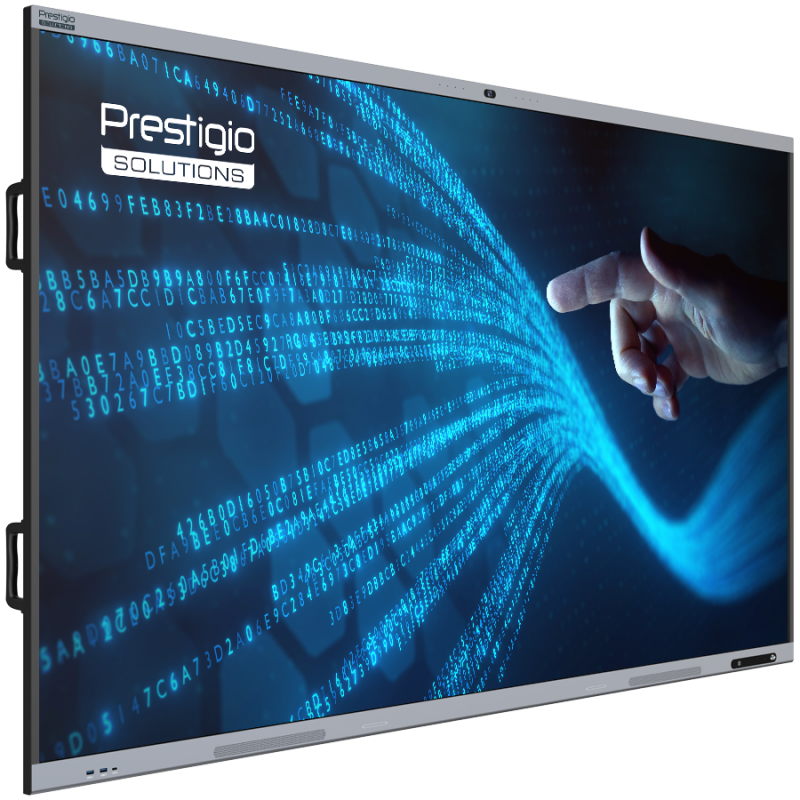 PRESTIGIO SOLUTIONS Multiboard 75'' Light+ Gen 2, Android 13, Google EDLA, AI Camera, 16/128GB