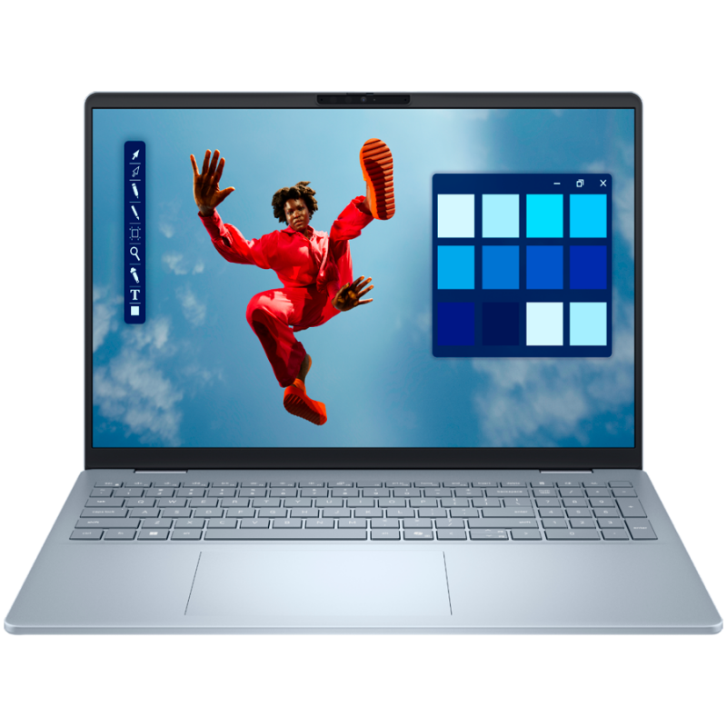 Dell 16 Plus (DB16250), Intel Core Ultra 7 258V(8C, 8T, 12MB, up to 4.8GHz), 16.0" 2K(1920x1200) Touch WVA, 32GB LPDDR5x, 1TB M.2 SSD, Arc Graphics, WiFi+BT, Cam+Mic, EN Backlit KBD, FPR, Win11Pro, 3Y Led Carry