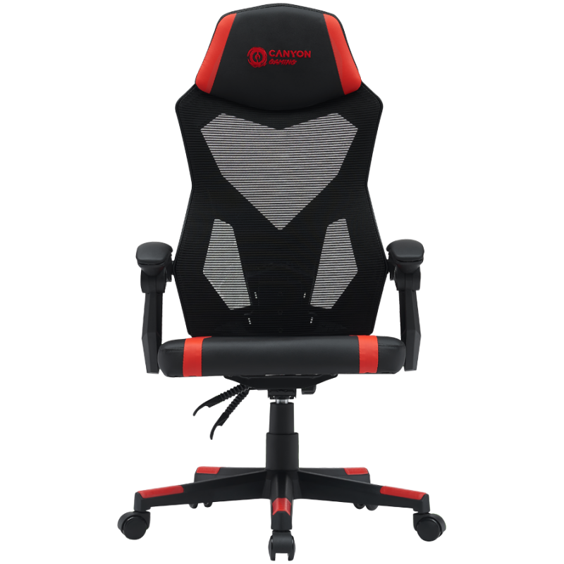 CANYON gaming chair Flow MCH01 Mesh Black Red, CNE-MCH01R