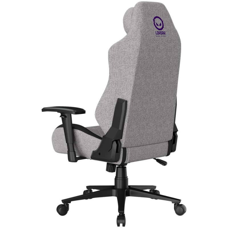 LORGAR CHA41, Ergonomic Gaming Chair Advanced, premium anti-stain fabric, Grey