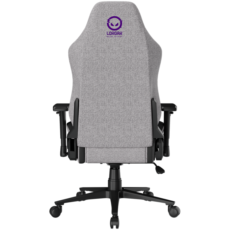LORGAR CHA41, Ergonomic Gaming Chair Advanced, premium anti-stain fabric, Grey