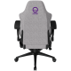 LORGAR CHA41, Ergonomic Gaming Chair Advanced, premium anti-stain fabric, Grey