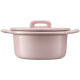 BUYDEEM Ceramic Mini Cocotte, model CT1002, color Pale Dogwood