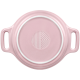 BUYDEEM Ceramic Mini Cocotte, model CT1002, color Pale Dogwood