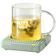 BUYDEEM Mug/coffee warmer, model OA2001, color Cozy Greenish, OA2001-CG
