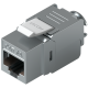Ubiquiti UniFi UACC-Keystone-Jack-C6A Toolless keystone for terminating a Cat6A Ethernet jack without the use of a punch-down or crimping tool, (12) Keystone Jacks per pack