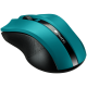 CANYON 2.4GHz wireless Optical Mouse with 4 buttons, DPI 800/1200/1600, Green, 122*69*40mm, 0.067kg-CNE-CMSW05G