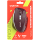 CANYON MW-21, 2.4 GHz Wireless mouse ,with 7 buttons, DPI 800/1200/1600, Battery: AAA*2pcs,Burgundy Red,72*117*41mm, 0.075kg, CNS-CMSW21BR