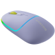 CANYON MW-22, 2 in 1 Wireless optical mouse with 4 buttons, DPI 800/1200/1600, 2 mode(BT/ 2.4GHz), 650mAh Li-poly battery, RGB backlight