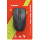 CANYON MW-7, 2.4Ghz wireless mouse, 6 buttons, DPI 800/1200/1600, with 1 AA battery ,size 110*60*37mm,58g,black, CNE-CMSW07B