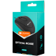 CANYON wired optical Mouse with 3 buttons, DPI 1000, Black, cable length 1.15m, 100*51*29mm, 0.07kg-CNE-CMS1