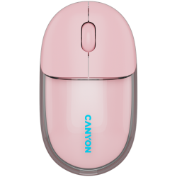 CANYON mouse OnClick 24 BT/ Wireless Transparent/Pink