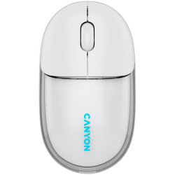 CANYON mouse OnClick 24 BT/ Wireless Transparent/White