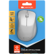 Canyon  2.4 GHz  Wireless mouse ,with 3 buttons, DPI 1200, Battery:AAA*2pcs  ,pearl white grey67*109*38mm 0.063kg-CNE-CMSW11PW
