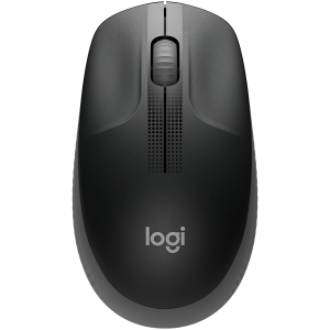 LOGITECH M190 Full-size wireless mouse - CHARCOAL - 2.4GHZ - EMEA - M190