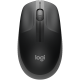 LOGITECH M190 Full-size wireless mouse - CHARCOAL - 2.4GHZ - EMEA - M190-910-005905