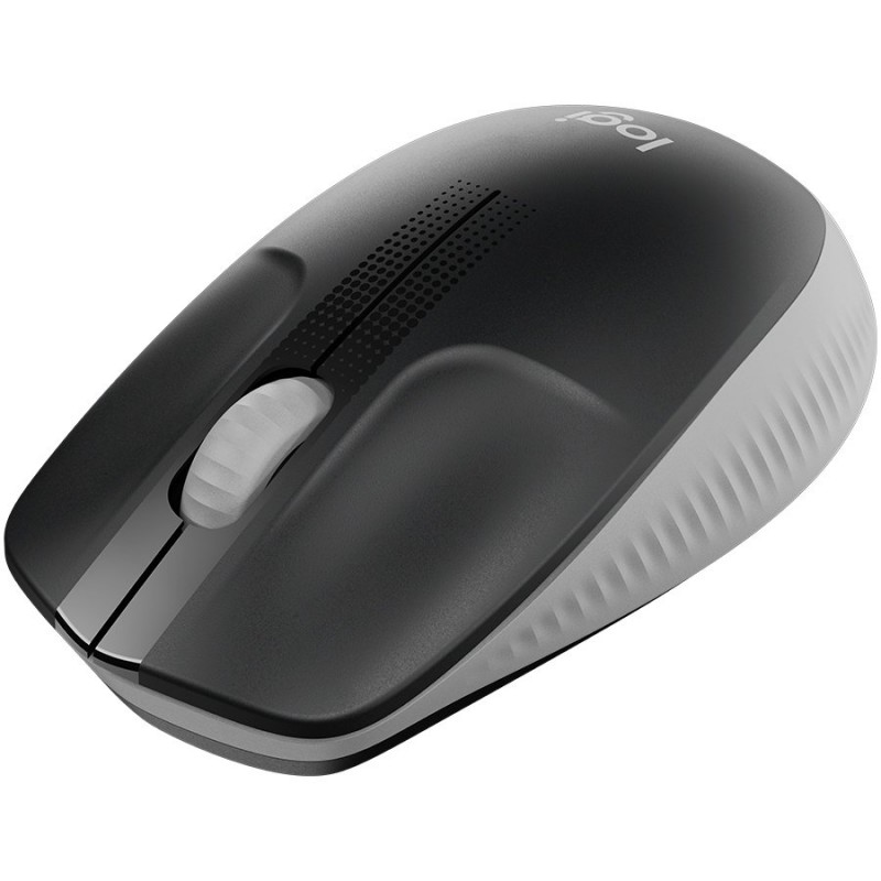 LOGITECH M190 Full-size wireless mouse - MID GREY - 2.4GHZ - EMEA - M190-910-005906