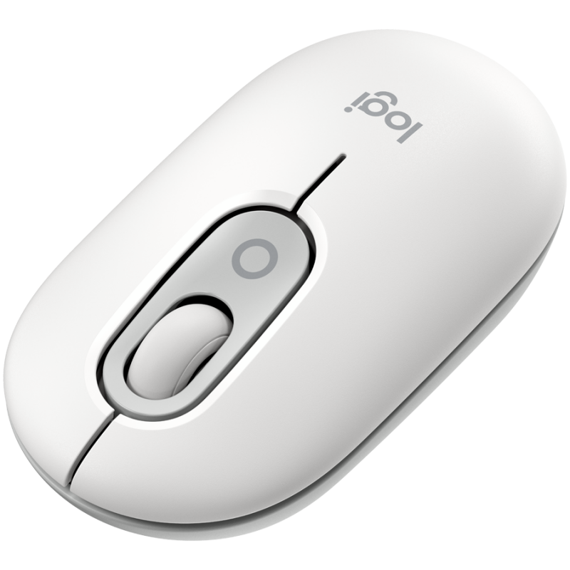 LOGITECH POP Mouse with emoji - OFF-WHITE - BT  - EMEA28i-935 - FY25,TERRA, 910-007411