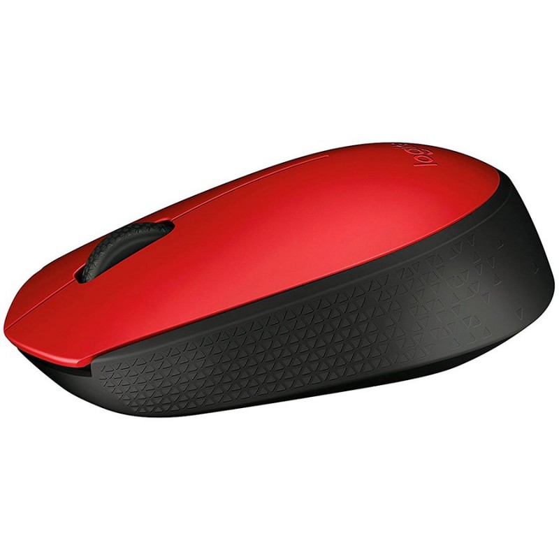 LOGITECH Wireless Mouse M171 - EMEA -  RED, 910-004641