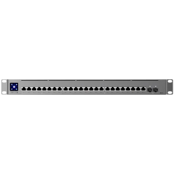 Ubiquiti Layer 3 Etherlighting USW-Pro-XG-24-PoE-EU (16) 10 GbE, (8) 2.5 GbE, and (2) 25G SFP28 ports