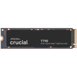 CRUCIAL T710 1TB PCIe Gen5 NVMe M.2 2280 SSD up to 14900 MB/s read and 13700 MB/s write