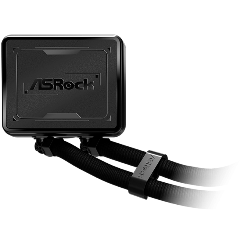 Asrock Challenger Pure 360, AiO liquid cooler, 360 mm radiator, AM5, AM4, LGA1851, LGA1700, 90-ACLA36-BDKGA6, 6Y