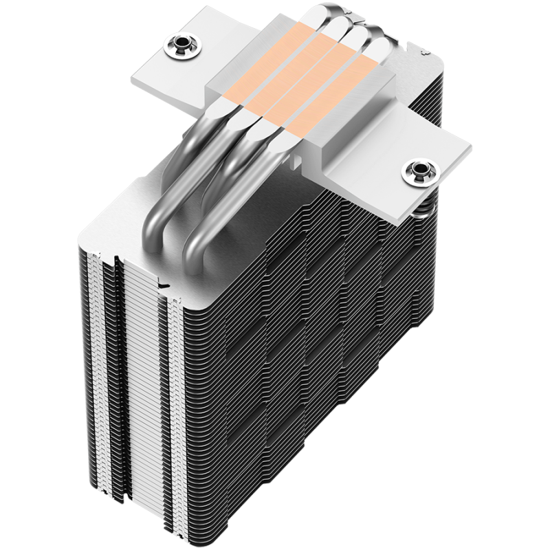 DeepCool AG400, CPU Air Cooler, 1x120mm PWM Fan, TDP 220W, 4 Heatpipes, Intel LGA1700/1200/115x, AMD AM5/AM4, 125×92×150 mm(L×W×H), 2