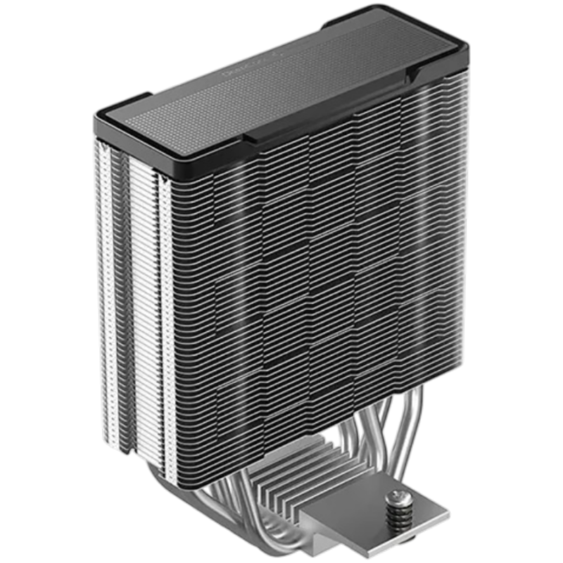 DeepCool AG400 G2, CPU Air Cooler, 1x120mm PWM Fan, TDP 230W, 4 Heatpipes, Black, LGA1851/1700, AMD AM5/AM4, 125x92x152 mm(LxWxH), 2Y, R-AG400-BKNPMG2-G