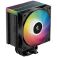 DeepCool AG500 BK ARGB V2, CPU Air Cooler, 1x120mm ARGB PWM Fan, ARGB Top Cover, 6 Heatpipes, LGA 1851/1700/1200/1151/1150/1155, AMD AM5/AM4, 125x95x160 mm(LxWxH), R-AG500-BKAMMN-GJD, 2Y