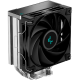 DeepCool AK400, CPU Air Cooler, 1x120mm PWM Fan, TDP 220W, 4 Heatpipes, Intel LGA1700/1200/115x, AMD AM5/AM4, 127×97×155 mm(L×W×H), 3