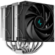 DeepCool AK620, CPU Air Cooler, 2x120mm PWM Fan, TDP 260W, 6 Heatpipes, Intel LGA2066/2011-v3/2011/1700/1200/115x, AMD AM5/AM4
