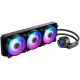 MSI MAG CORELIQUID 360R V2 Liquid Cooler, Global, 3x ARGB Fan,  ARGB Block, Color Box, LGA 1150/1151/1155/1156/1200/1700, LGA
