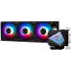 MSI MAG CORELIQUID I360 3x 120mm ARGB Fans, Aluminium Radiator, Loop Dynamic Bearing, Intel LGA 1150/1151/1155/1156/1200/1700/1851, AMD