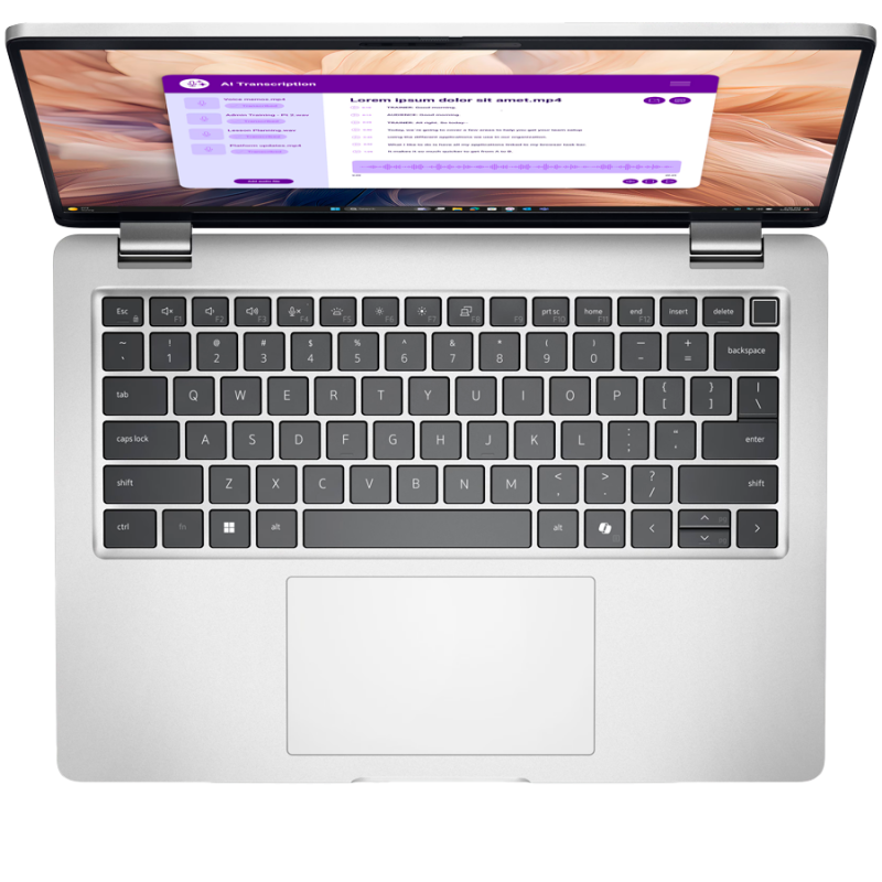 Dell Pro 14 Plus (PB14250), Intel Core Ultra 7 255U(12C, 12 TOPS NPU, up to 5.2GHz), 14.0"FHD+(1920x1200) Non-Touch AG, 16GB (1x16GB) DDR5, 512GB M.2 SSD, Integrated Graphics, WiFi+BT, Cam+Mic, BG Backlit KBD, no FPR, Ubuntu, 3Y Basic Onsite