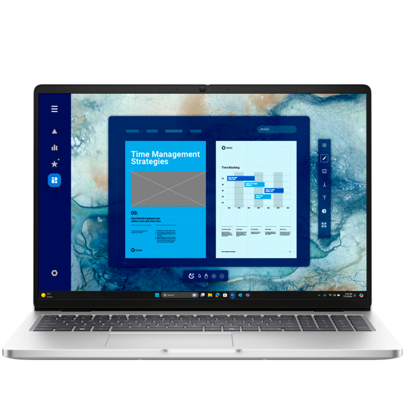 Dell Pro 16 (PC16250), Intel Core Ultra 5 235U vPro(C12, T14, 12MB cache, up to 4.9GHz), 16.0"FHD+(1920x1200) NoTouch, 16GB(1x16GB) DDR5, 1TB M.2 SSD, Intel Graphics, WiFi+BT, IR Cam+Mic, BG Backlit KBD, FPR, Win 11 Pro, 3Y Basic Onsite