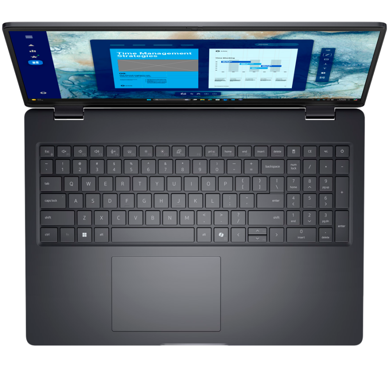 Dell Pro 16 (PC16255), AMD Ryzen 5 220 (6C, 12T, 22MB cache, up to 4.9GHz), 16.0"FHD+(1920x1200) Non-Touch AG, 16GB (1x16GB) DDR5, 512GB M.2 SSD, AMD Radeon 740M Graphics, WiFi+BT, IR Cam+Mic, BG Backlit KBD, FPR, Win11Pro, 3Y ProSupport