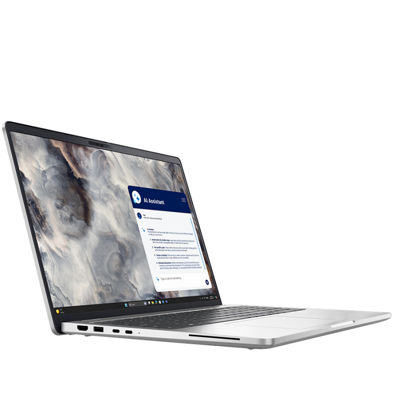 Dell Pro 16 Plus (PB16250), Intel Core Ultra 5 235U vPro(C12, T14, 12MB, up to 4.9GHz), 16.0"FHD+(1920x1200) NoTouch, 16GB(1x16GB) DDR5, 512GB M.2 SSD, Integrated Graphics, WiFi+BT, IR Cam+Mic, BG Backlit KBD, Ubuntu, 3Y Basic Onsite