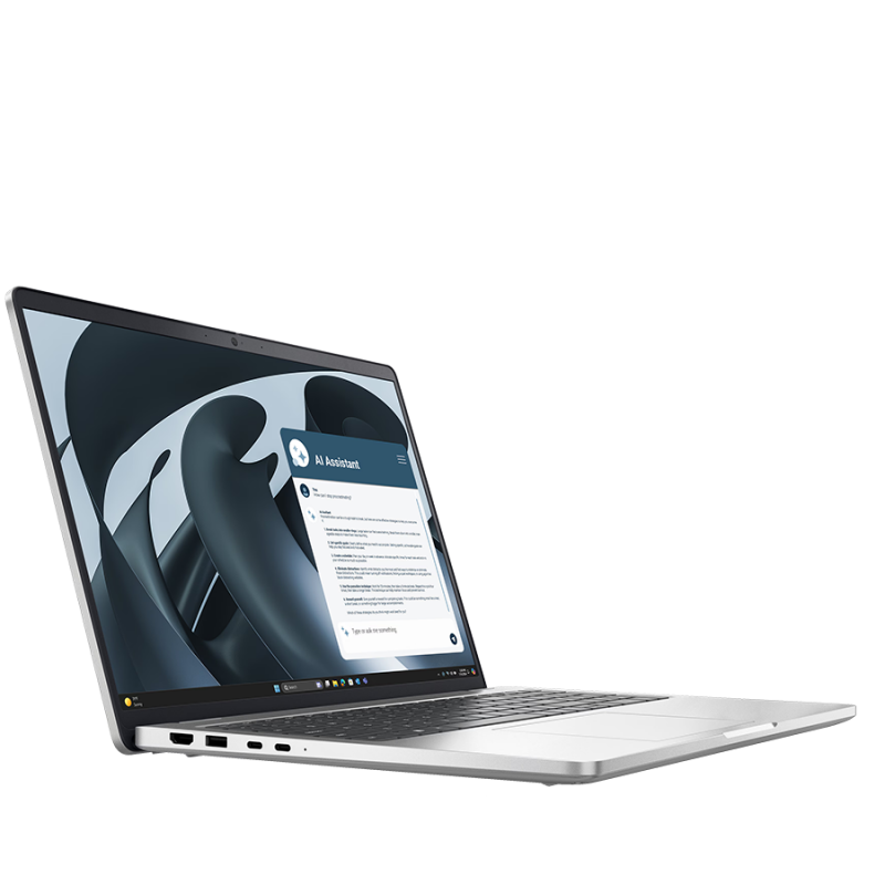 Dell Pro 16 Plus (PB16255), AMD Ryzen 5 PRO 340 (6C, 12T, 22MB cache, up to 4.8GHz), 16.0"FHD(1920x1200) Non-Touch AG, 32GB LPDDR5, 512GB