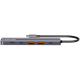 CANYON hub DS-17 6in1 4k USB-C Grey, CNS-TDS17