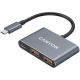 CANYON hub DS-3 3in1 USB-C Dark Grey, CNS-TDS3