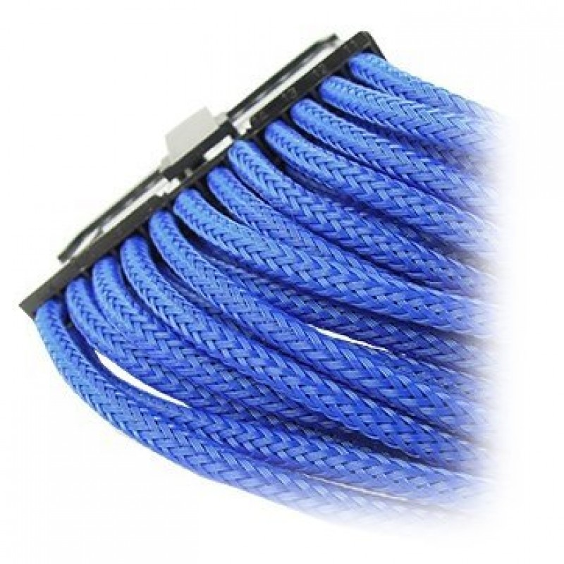 GELID 24pin Power extension cable 30cm individually sleeved BLUE-CA-24P-03