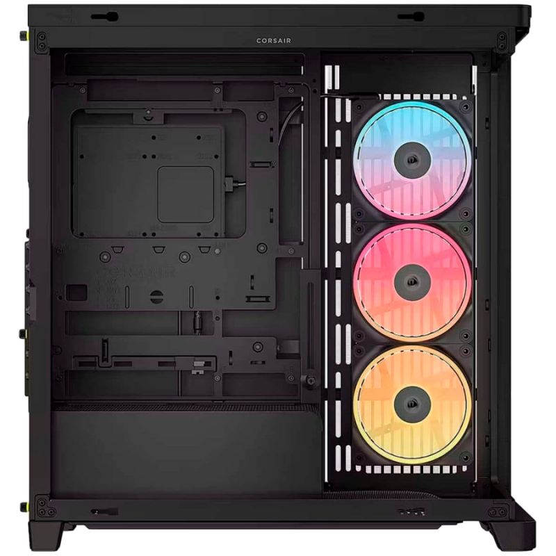 CORSAIR FRAME 4500X LX-R RGB Tempered Glass Mid-Tower, Black