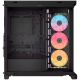 CORSAIR FRAME 4500X LX-R RGB Tempered Glass Mid-Tower, Black