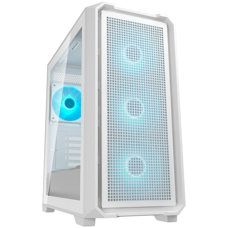 COUGAR MX600 Mini V2 PRO PC Case, Mini Tower, White
