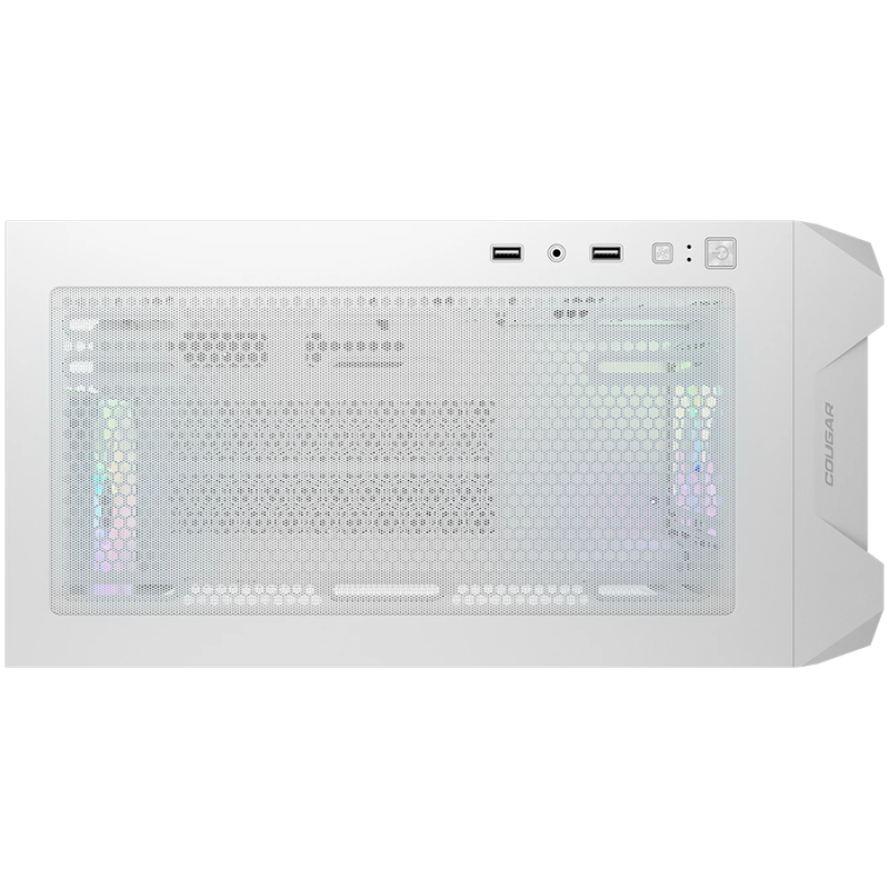 COUGAR MX600 Mini V2 RGB PC Case, Mini Tower, White
