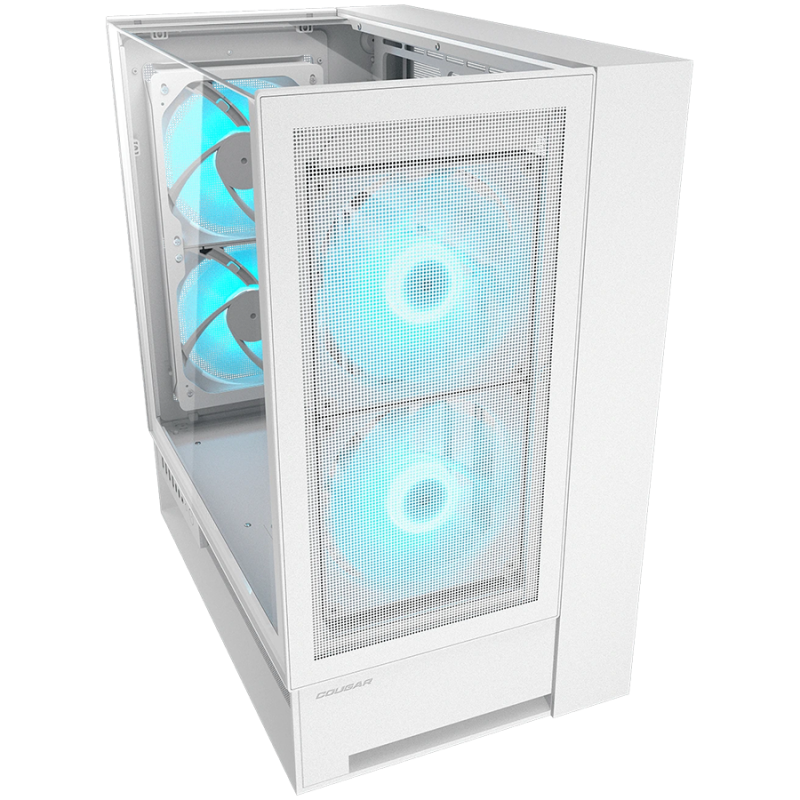 COUGAR OmnyX PC Case, Mid Tower, White