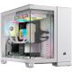Corsair 2500X Tempered Glass mATX Mid-Tower, White, CC-9011266-WW