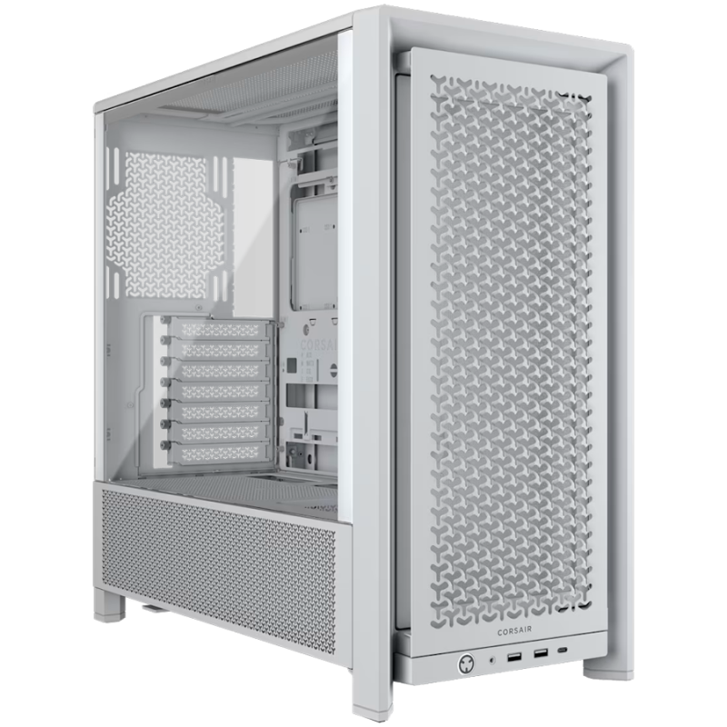 Corsair FRAME 4000D Mid-Tower, White, CC-9011291-WW